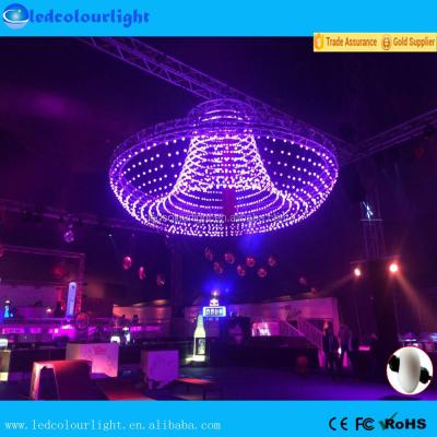 China Indoor and outdoor available disco light hanging led ball dmx 3D small pixel dance led ball factory wholesale price for sale