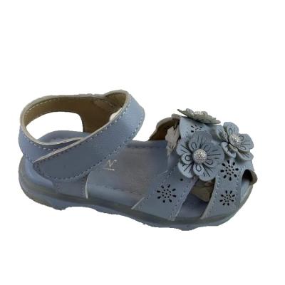 China Baby Lightweight Sandals Crystal Bling Diamond Flower Princess Dance Shoes Little Big Kids Party Shoes for sale