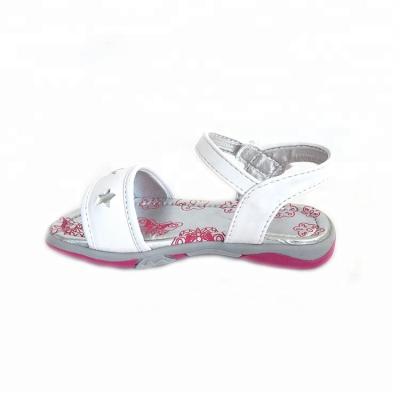 China Other New 2018 Summer Children's Princess Shoes Cute Flowers Elastic Girl Sandals for sale