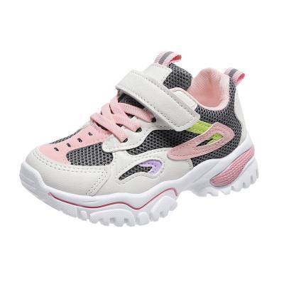 China New Arrival Breathable Mesh Upper Breathable Sports Running Colorful Shoes Sneakers For Boys Girls for sale