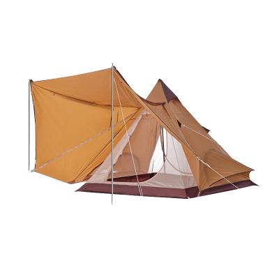 China Durable hot sale family tent luxury outdoor waterproof camping glamping 4 seasons for sale