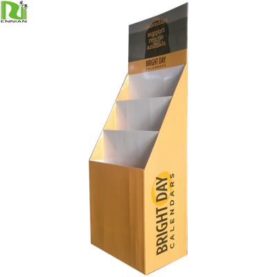 China Environmental Friendly Foldable Custom POP Cardboard Display Stands For Books for sale