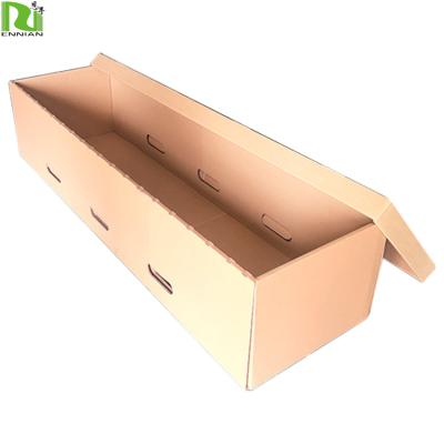 China Professional Recucled Materials Cardboard Coffin Compatible Products Factory for sale