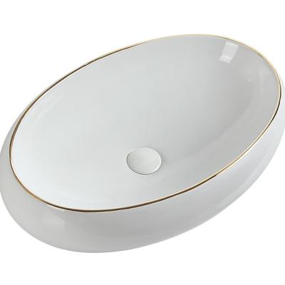 China Sanitary Ware Art Wash Hand Basin Bathroom Art Basin Antibacterial Bathroom Ceramic for sale