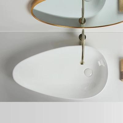 China Ceramic Vessel Sink Bathroom Hand Wash Basin Art Worktop Modern Basin Wash Basin for sale