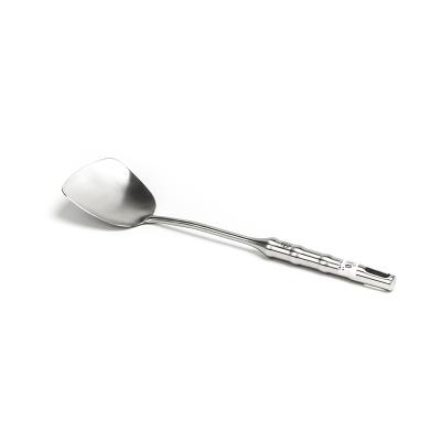 China Turner Essential Kitchen Utensils 304 Stainless Steel Pocket Skimmer Spoon Viable Set for sale