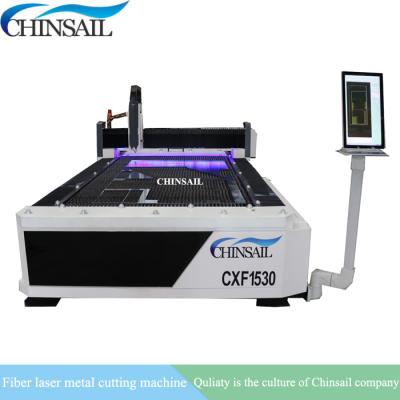 China HOT Selling SERVOMOTOR Fiber Laser Cutting CNC 3015 Fiber Laser Machine 1000W Raycus Laser Power for sale