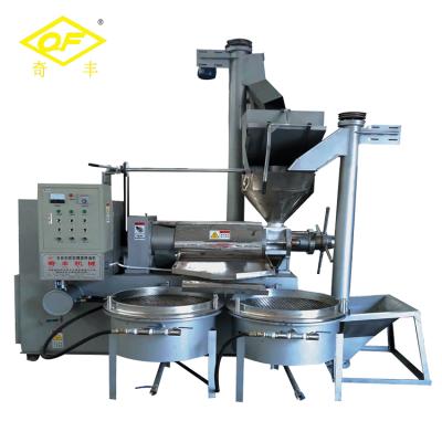 China Energy Consumption 6YL-150 Mustard Oil Machinery Cold Screw Oil Press Machine for sale