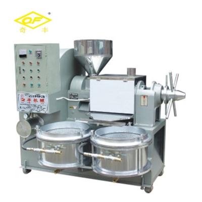 China 6YL-118 Energy Consumption Oil Filter Integration Mustard Oil Machinery Screw Oil Press Machine for sale