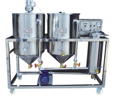 China LYX4-ll Peanut Soybean Palm Sunflower Oil Refining Equipment Eco - Friendly Factory Price for sale