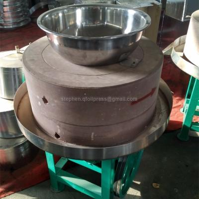 China food & 2020 New Beverage Factory Frying Oil Sesame Peanut Stone Mill Grinding Machine Oil Mill Stone Grinder for sale