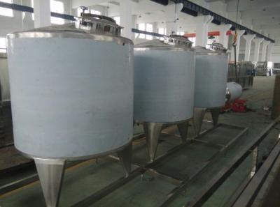 China Semi - Automatic Juice Processing System With High Pressure Homogenizer for sale