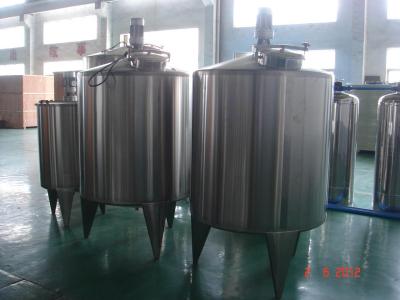 Chine Capacité élevée de mélange d'installation de fabrication de boisson de réservoir de jus à vendre