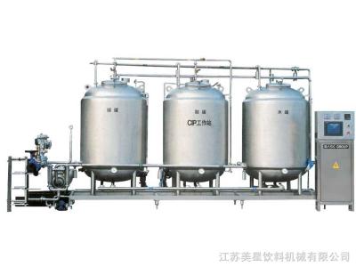 China Automatic CIP clean-in-place system / CIP Automatic Washing System for milk,juice  filling production line for sale