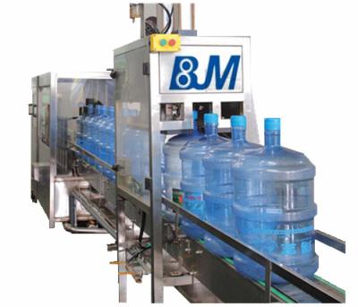 China PET Bottle Rinsing Filling Capping Machine  For 3 Gallon Production Line for sale