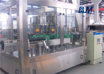 China Juice / Tea / Beverage Rinsing Filling Capping Machine With Touch Screen for sale