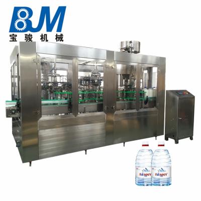 China Industrial 3 In 1 Automatic Water Bottle Filling Machine For PET Bottles 1000bph - 24000bph for sale