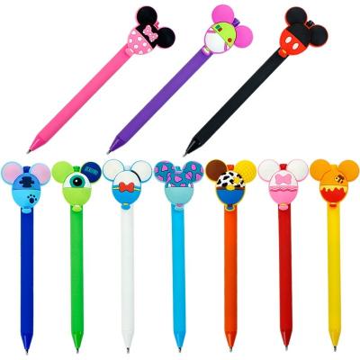 China Fashionable Gift Set Balpoint Pen Business Promotional Gift Set Candy Color 3D Balloon Styling Pen PVC Pen for sale