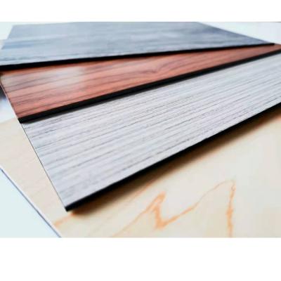 China Modern Custom Logo Aluminum Wood Grain Siding Cladding Interior Wall Decoration Alucobond Panel for sale