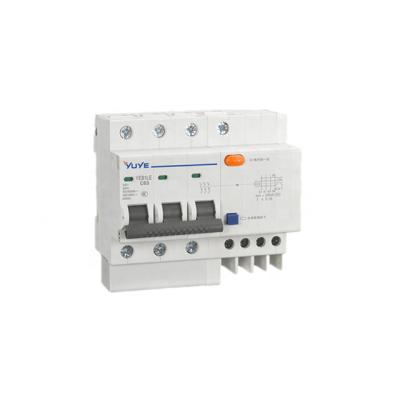 China YUYE YEB1-63 3A-63A 1P/2P/3P/4P Miniature Circuit Breaker MCB Electric Circuit Breakers 6000A for sale