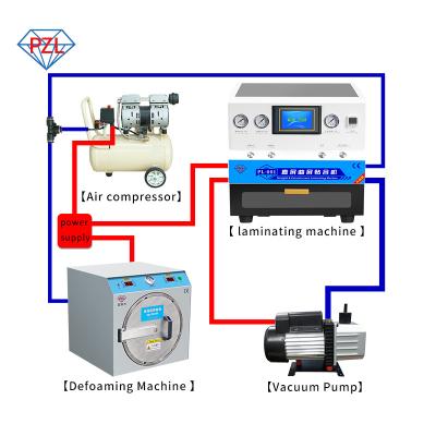 China Laminating Skimming Processing PZL PL 001Pro Good Quality Mobile Phone Fixing Machine LCD OCA Laminating Laminating Machine For Curved Screen for sale