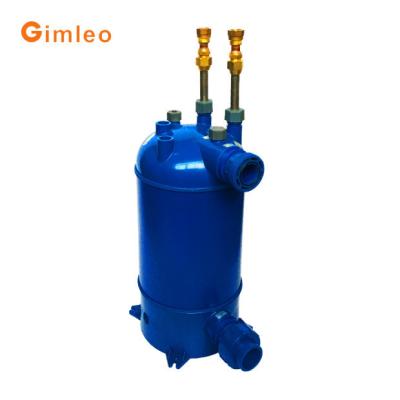 China 83.44KW Titanium Water To Water Heat Exchanger Energy Saving For Swimming Pool Boiler for sale