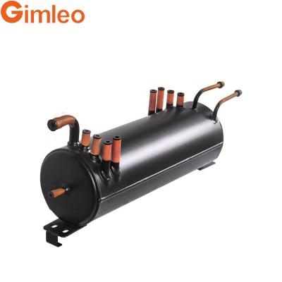 China 16mm Single Copper Tube Heat Exchanger R290 Heat Pump Enthalpy Heat Exchanger GAD10-CMF-4-Z for sale