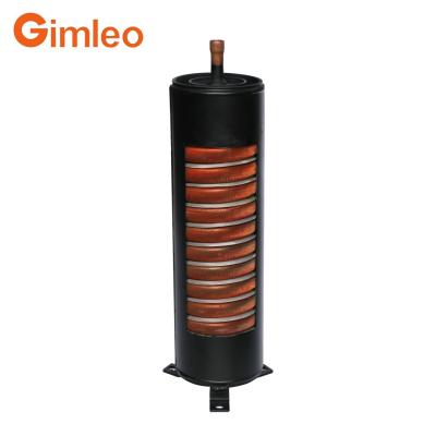 China Energy Conservation Single Copper Tube Heat Exchanger RAH02 for Evaporator Application for sale