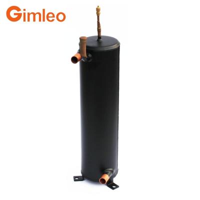 China 22mm Single Copper Tube Shell Heat Exchanger RAH08-CME For Condensor for sale