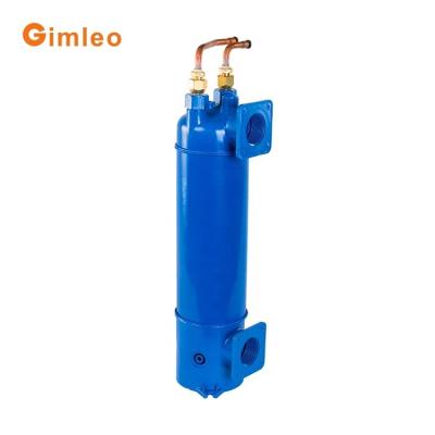 China 1Exchanger de calor de tubo de titanio de.9KW agua refrigerada para acuario de mariscos en venta