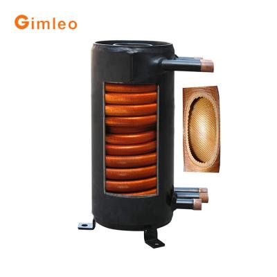 China 13KW Single Tube Shell Heat Exchanger GBH05-CMF For Water Heat Pump for sale