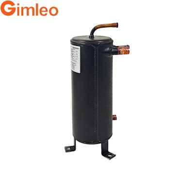 China 7KW Vertical Shell And Tube Heat Exchanger GAH03-CMF With Finned Copper Material Tube for sale