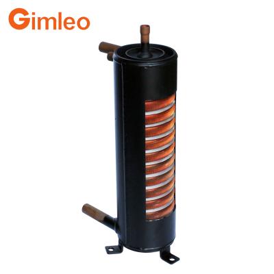 China 22mm Single Copper Tube Shell Heat Exchanger RAH08-CME For Condensortube Heat Exchanger Reasonable Price High Efficiency for sale