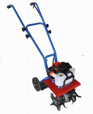 China 1.2HP Gasoline Tiller / Hand Tractor Walk Behind Manual Cultivator Tiller for sale