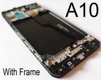 China For Samsung A10 LCD Screen Display With Touch Digitizer Assembly A105 A105F SM-A105F With Full Screen Frame for sale