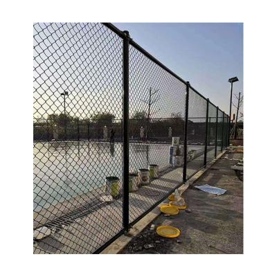 China Garden Fence Best Selling Multiple Rank Green Iron Wire Mesh Net Boundary Wall Stadium Fence for sale