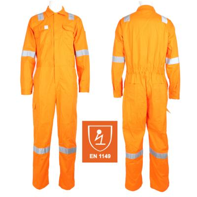 China IMPA190575 antistatic ANTI-ELECTRO-STATIC BOILERSUIT EN1149 for sale