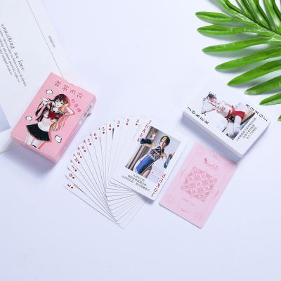 China Entertaiment Playing Cards Customized New Logo Printed Cheap Trading Pokemon Gift Paper Playing Decks Multiplayer Card With Packaging Box for sale