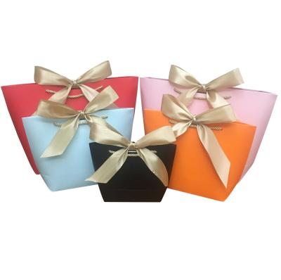 China Recyclable Custom Design Sample Luxury Boutique Jewelry Packaging Wedding Thank You Gift Bag Paper Bag for sale