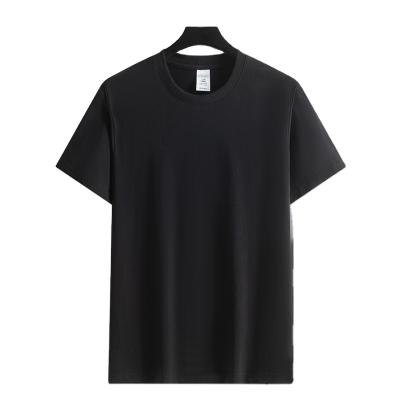 China Designer QUICK DRY Shirts For Men 2021 100% Cotton 220g Winter T Shirts Simple Oversized Mens Blank T-shirt for sale