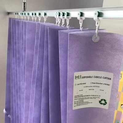 China Cheap Fire Retardant Blackout Medical Clinic Hospital Partition Curtain for sale