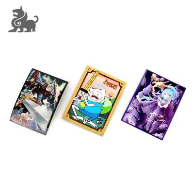 China Custom Printing PP / CPP Board Game Playing Card Sleeves Cartoon Card Sleeves for sale