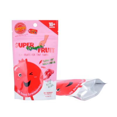 China High Barrier Resealable Zipper Top Custom Food Packaging Bag for sale