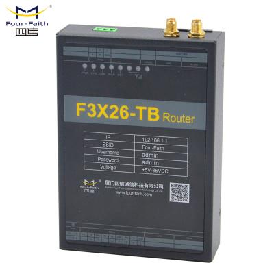 China Other F3X26-TB 4G LTE modem with 3 RS232 and 1 support Modbus TCP/IP RS485 and MQTT for industrial automation for sale