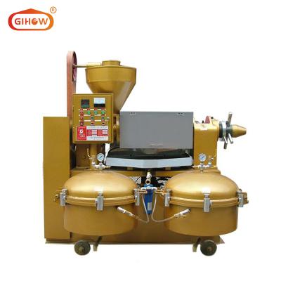 China YZLXQ120 Palm Oil Sunflower Oil Press Machine 250kg Per Hour Combined Oil Press Machine for sale