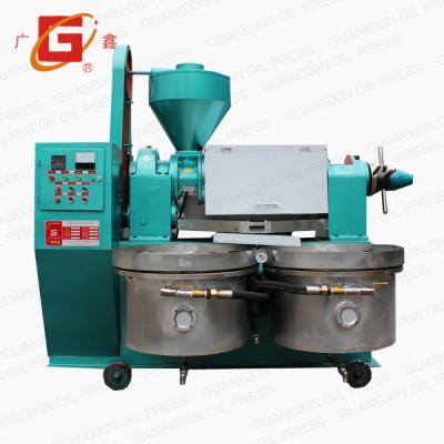 China Guangxin Screw Oil Expeller 6 Ton Automatic Combined Oil Press Peanut Seed Sunflower Per Day for sale