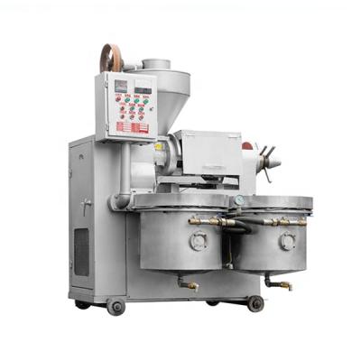 China Guangxin YZYX95WZ 2 in 1 Screw Oil Expeller Mustard Oil Making Machine Peanut Oil Press for sale