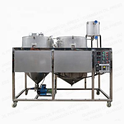 China food & Edible Beverage Plant GLY250 Soybean Palm Oil Refining Machine For Sale for sale