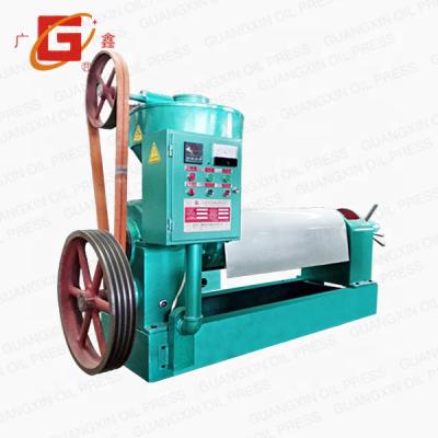 China Cold Pressed Screw Oil Expeller YZYX120WK Hemp Seed Avocado Oil Extraction Machine for sale