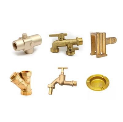 China Machinery Parts Customized Cast Metal Parts Custom Brass Metal Alloy Sand Casting Services Brass Sand Casting Part for sale